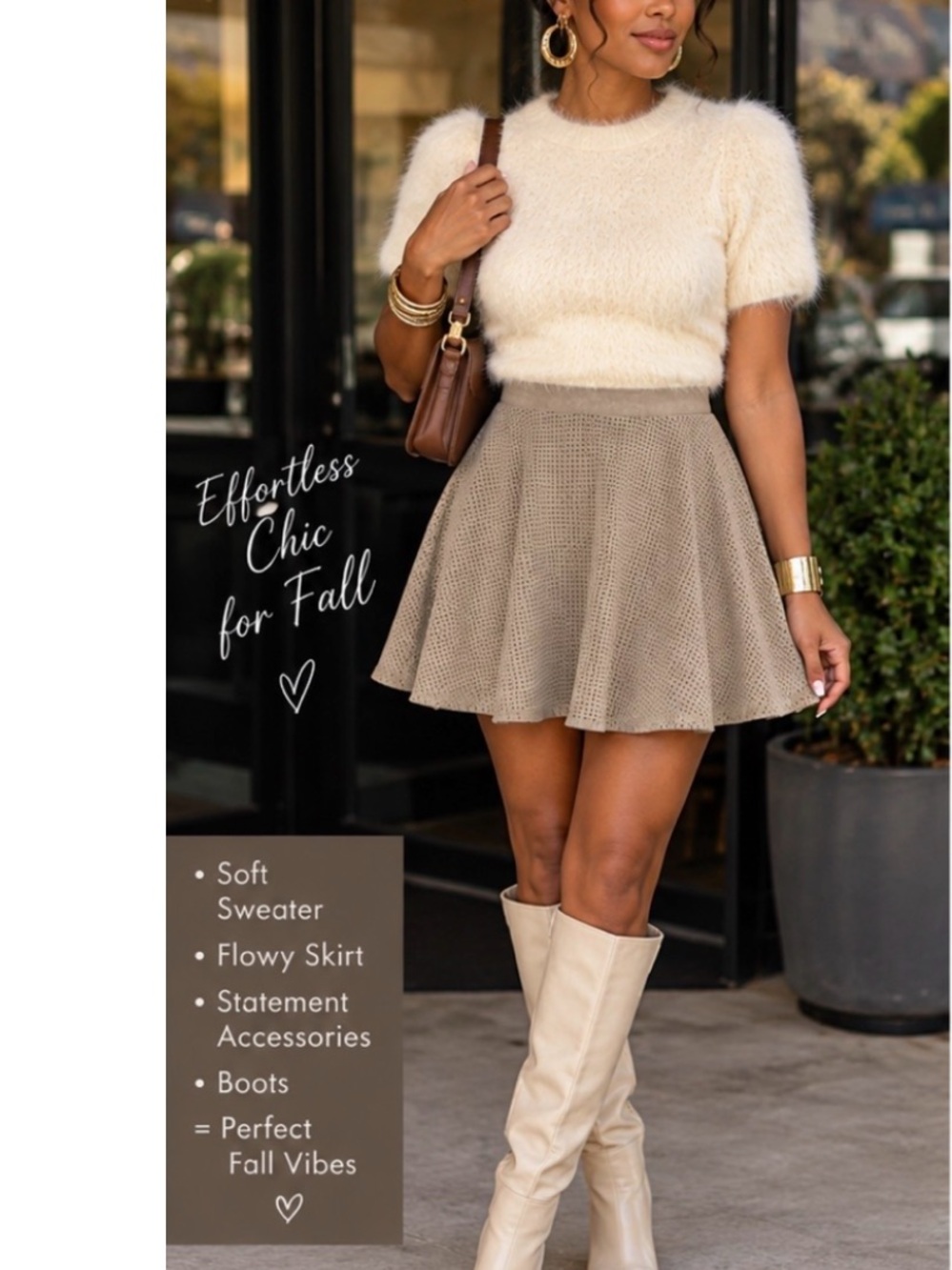 Greylin Size XS flare mini skirt made of Eyelet suede-like soft fabric
